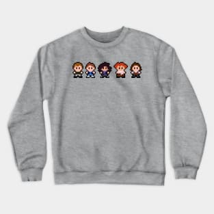 Pixelated Breakfast Club Crewneck Sweatshirt